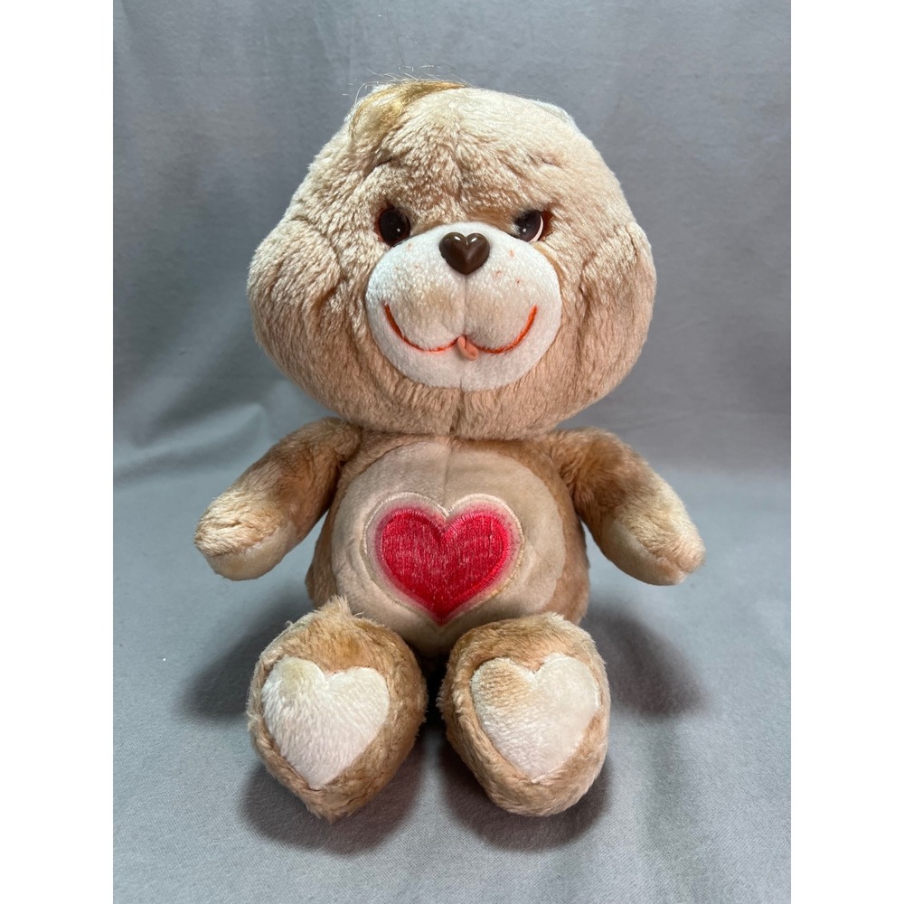 Vintage Kenner 1983 Care Bears 13" Tender Heart Bear Plush Doll 80s Nostalgia